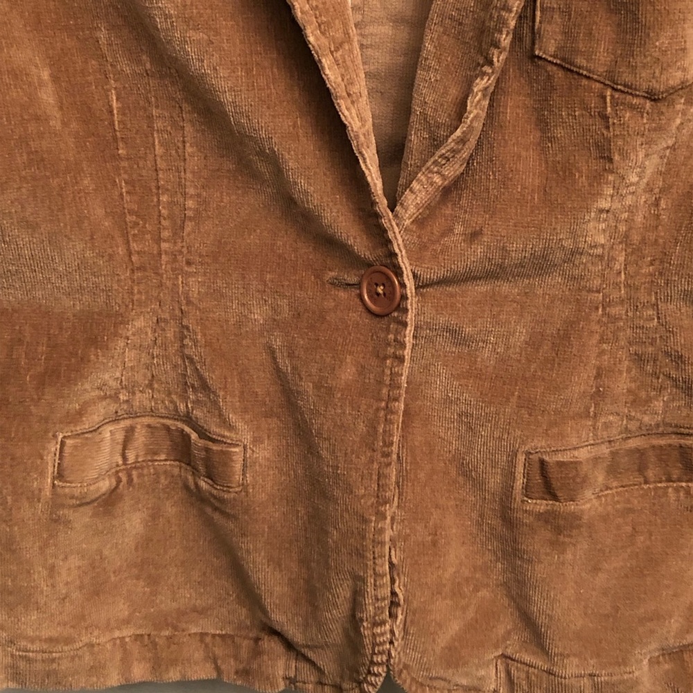 Corduroy jacket Tan/brown Size Large—#042 - Picture 7 of 13